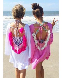 Beach Cover Up 017 | Moroccan-Inspired Kaftan for Beach Days