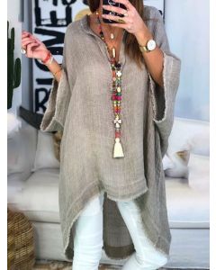 Moroccan Embroidered Kaftan Dress 087 - Bohemian Chic Charm & Elegance