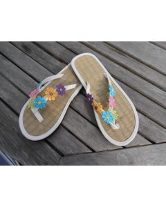 Eco-Friendly Straw Sandals 035 - Sustainable Style & Comfort