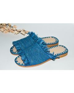 Straw Sandals - Trendy and Comfortable Footwear for Casual Outings or Beach Days