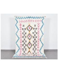 Luxury Moroccan Azilal Berber Wool Rug