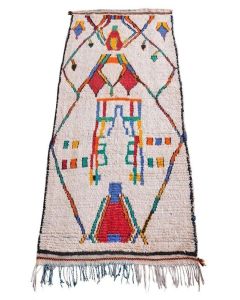Moroccan Wool Berber Area Rug - Handwoven Premium Quality