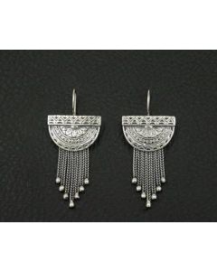Moroccan Tuareg Berber Geometric Earrings for Exotic Style