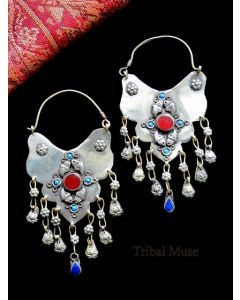 Moroccan Berber Handcrafted Earrings - Ethnic Tuareg Design