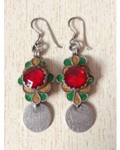 Handmade Moroccan Tuareg Berber Geometric Earrings