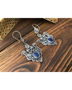 Moroccan Tuareg Berber Geometric Earrings