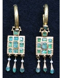 Moroccan Tuareg Berber Geometric Earrings
