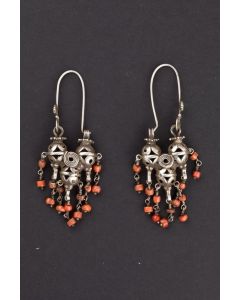Moroccan Tuareg Berber Geometric Pattern Earrings