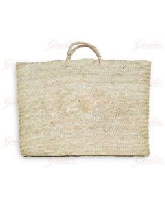 French Market Basket - Handcrafted Ethical Eco-Friendly Woven Tote