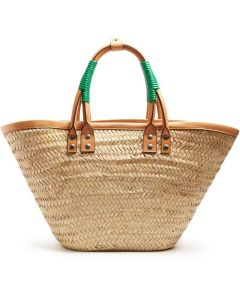 French Market Basket - Handcrafted Eco-Friendly Stylish Choice