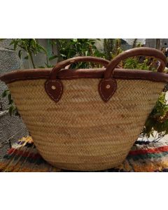 French Market Basket 122 | Eco-Friendly Handwoven Boho Accessory
