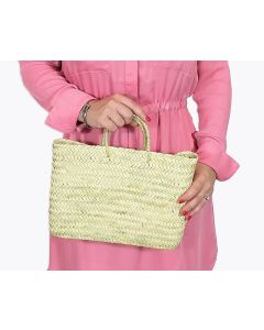 French Market Basket - Handwoven Eco-Friendly Style