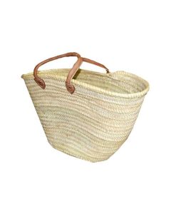 French Handwoven Market Basket - Eco-friendly & Stylish