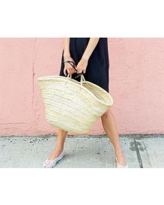 French Market Basket - Handcrafted Eco-Friendly Chic Tote