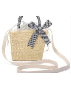French Handwoven Market Basket | Eco-Friendly Moroccan Artistry