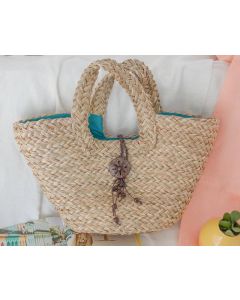 Handmade Moroccan French Market Basket | Eco-Friendly & Stylish