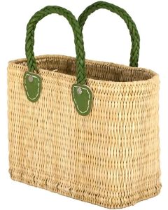 Handwoven French Market Basket 020 - Eco-Friendly & Stylish