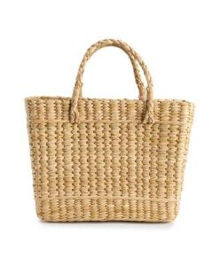 Eco-Friendly Handcrafted French Market Basket - Moroccan Design