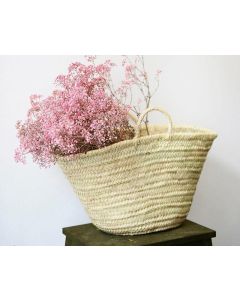 Handcrafted Eco-friendly French Market Basket - Chic Style Essential