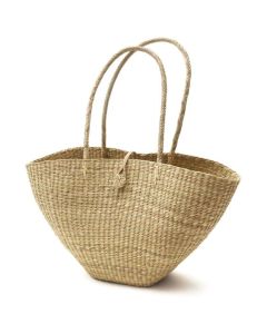 Handwoven Moroccan French Market Basket - Eco-Friendly and Stylish
