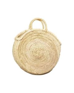 Handcrafted French Market Basket | Sustainable Moroccan Design