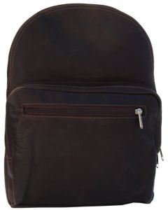 Luxury Dark Brown Moroccan Leather Backpack - Premium Quality
