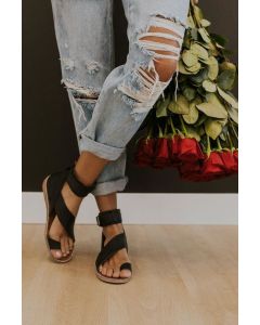 Elegant Leather Sandals | Premium Leather for Comfort