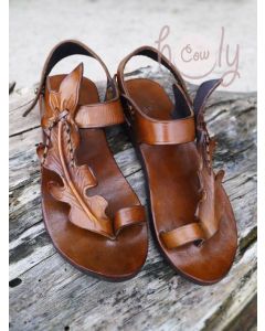 Elegant Leather Sandals - Comfort & Style Combined