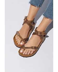 Sophisticated Leather Sandals for Stylish Comfort & Durability