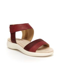 Chic Leather Sandals - High-Quality, Versatile Design