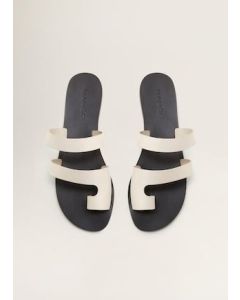Chic Black Leather Sandals for Women