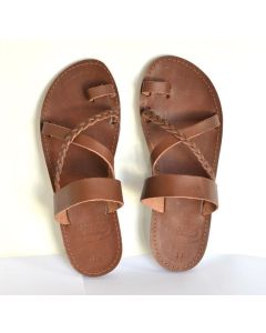Chic Leather Sandals 053 - Handcrafted Premium Style