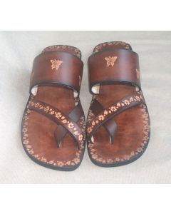 Premium Leather Sandals 057 - Chic & Versatile Summer Footwear
