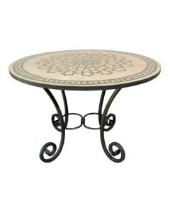 Exotic Moroccan Mosaic Table | Handcrafted Elegance for Home