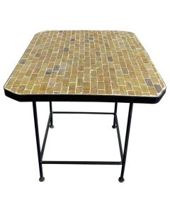 Handcrafted Moroccan Mosaic Table - Exotic Elegance for Indoor & Outdoor Décor