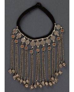 Moroccan Handmade Tuareg Berber Geometric Necklace - Artistic & Authentic Craftsmanship