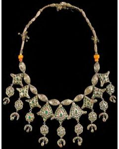 Moroccan Tuareg Berber Handcrafted Necklace - Geometric Elegance