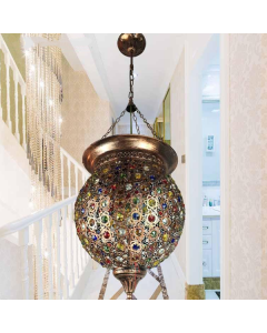 Moroccan Metal Pendant Lamps | Handmade Vintage Lighting