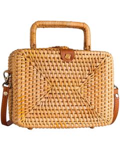 Unique Berber Handwoven Straw Clutch For Eco-Friendly Style
