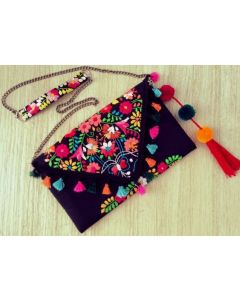 Eco-Friendly Straw Clutch Handbag - Rustic Charm for Any Occasion