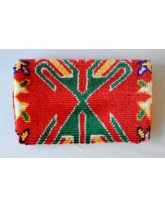 Eco-Friendly Handwoven Straw Clutch - Moroccan Berber Crafted