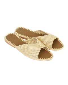 Straw Sandals 028 - Trendy Lightweight Eco-Friendly Sandals