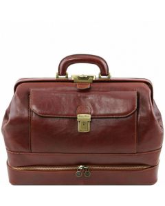 Mahogany Leather Travel Bag - Premium Quality and Style