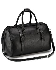 Premium Leather Moroccan Travel Bag | Spacious Compartment & Pockets