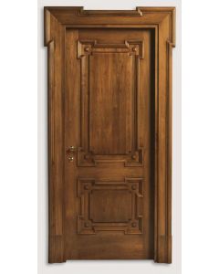 Exquisite Stained Wood Door - High-Quality & Elegant