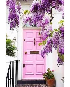 Premium Solid Wood Moroccan Crafted Door - Elegant & Durable
