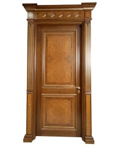 Solid Wood Moroccan Front Door - Durable & Elegant Statement Piece