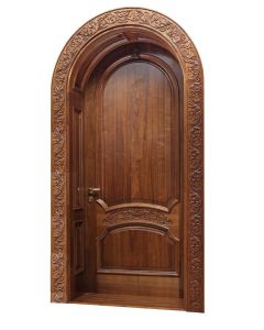 Moroccan Solid Wood Door - Handcrafted Elegance