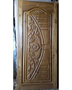 Moroccan Handcrafted Wood Front Door                                                                                                                                                                                                                           
