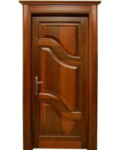 Premium Moroccan Solid Wood Entrance Door - Custom Dimensions and Quality